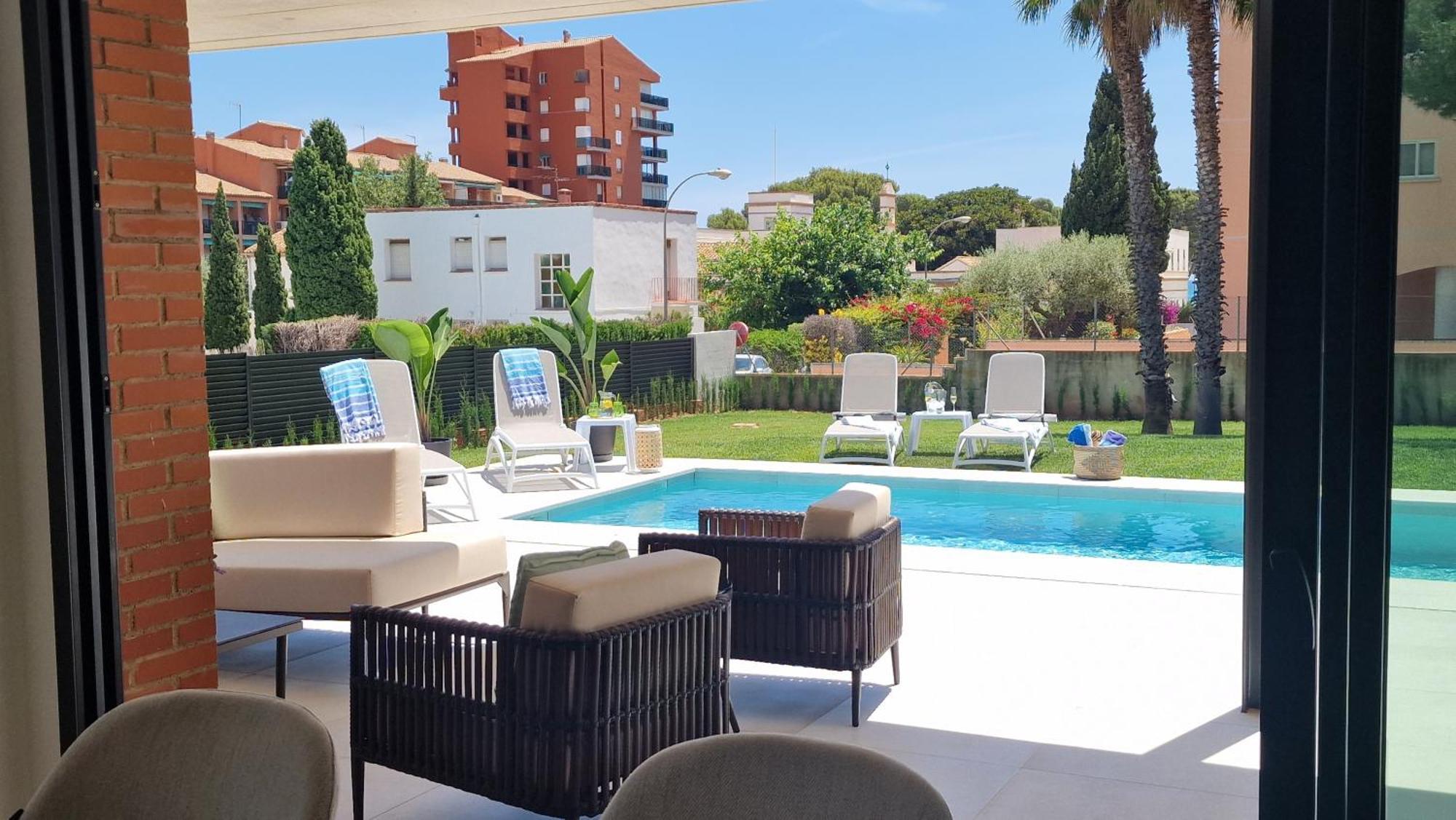 Exclusiva Villa, Lujo Y Descanso Беникасим Экстерьер фото